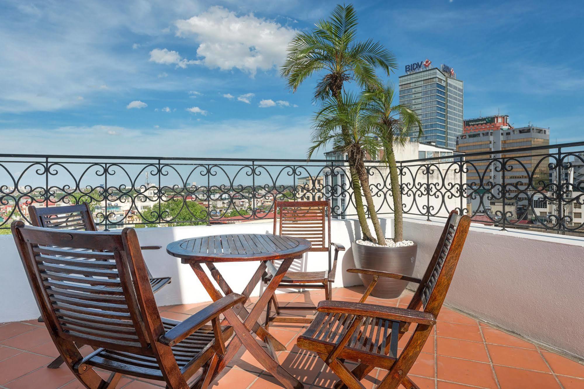 Hanoi E Central Luxury Hotel & Restaurant Bagian luar foto