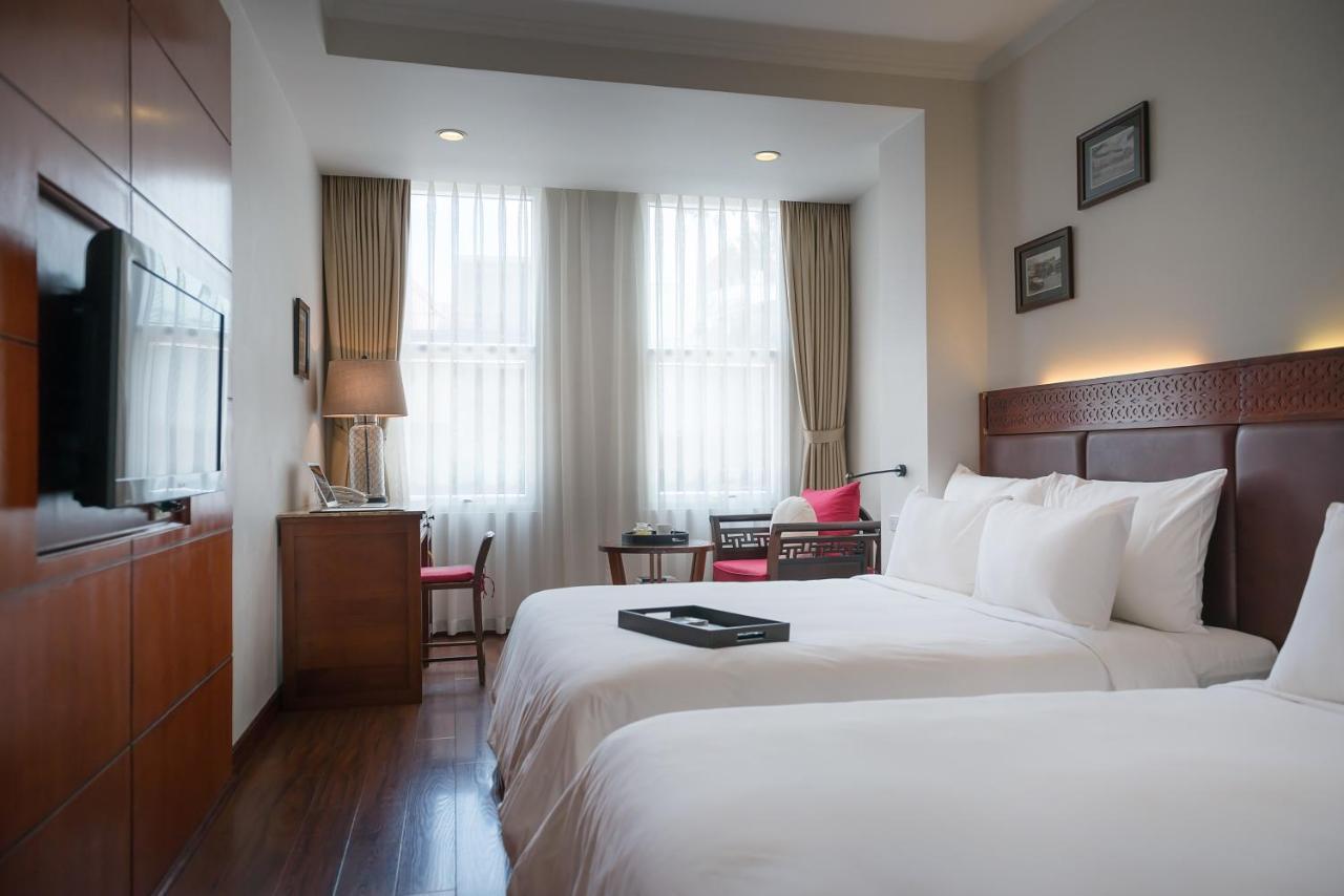 Hanoi E Central Luxury Hotel & Restaurant Bagian luar foto